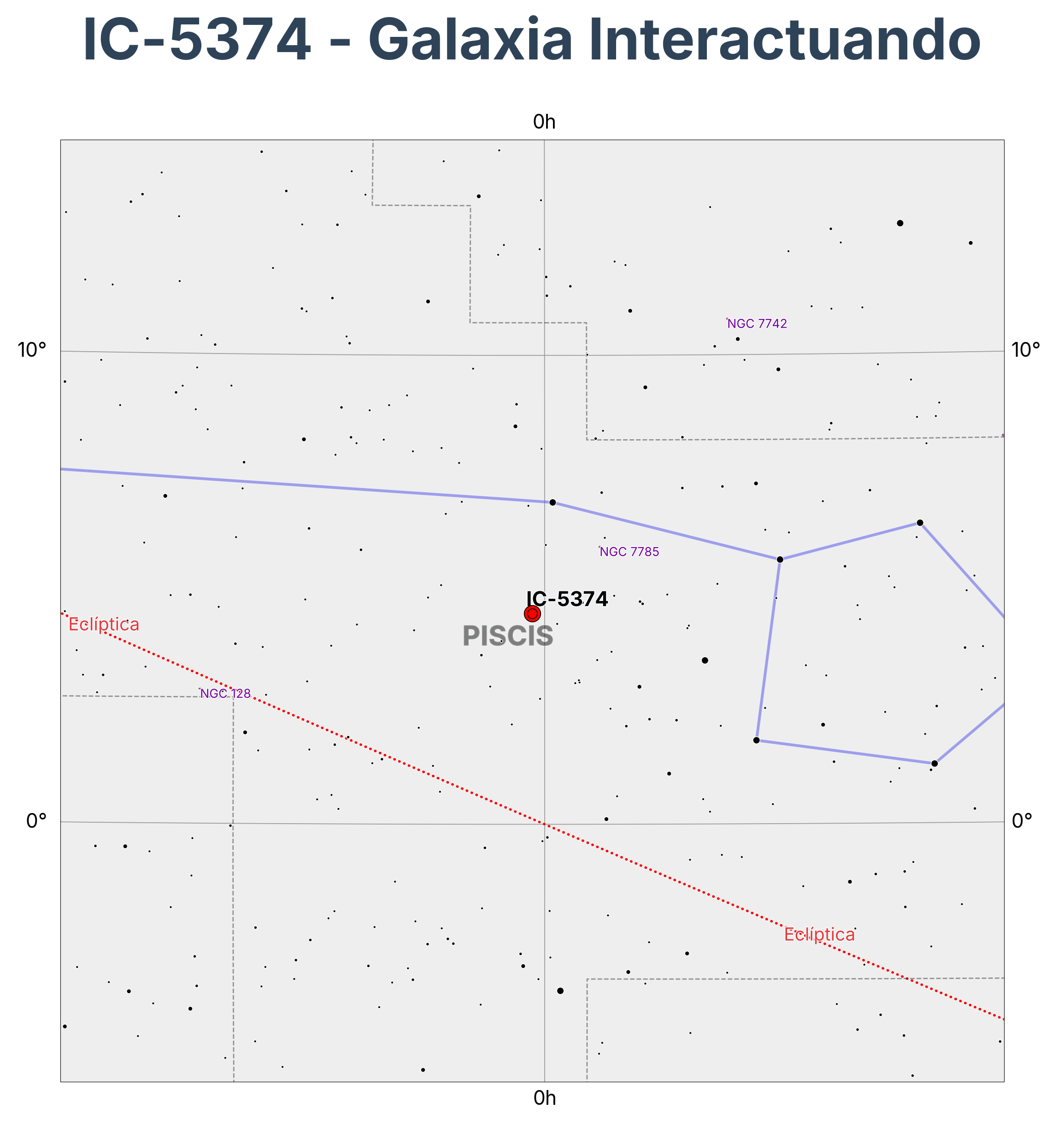 IC-5374 - Galaxia Interactuando en Pisces (Peces)