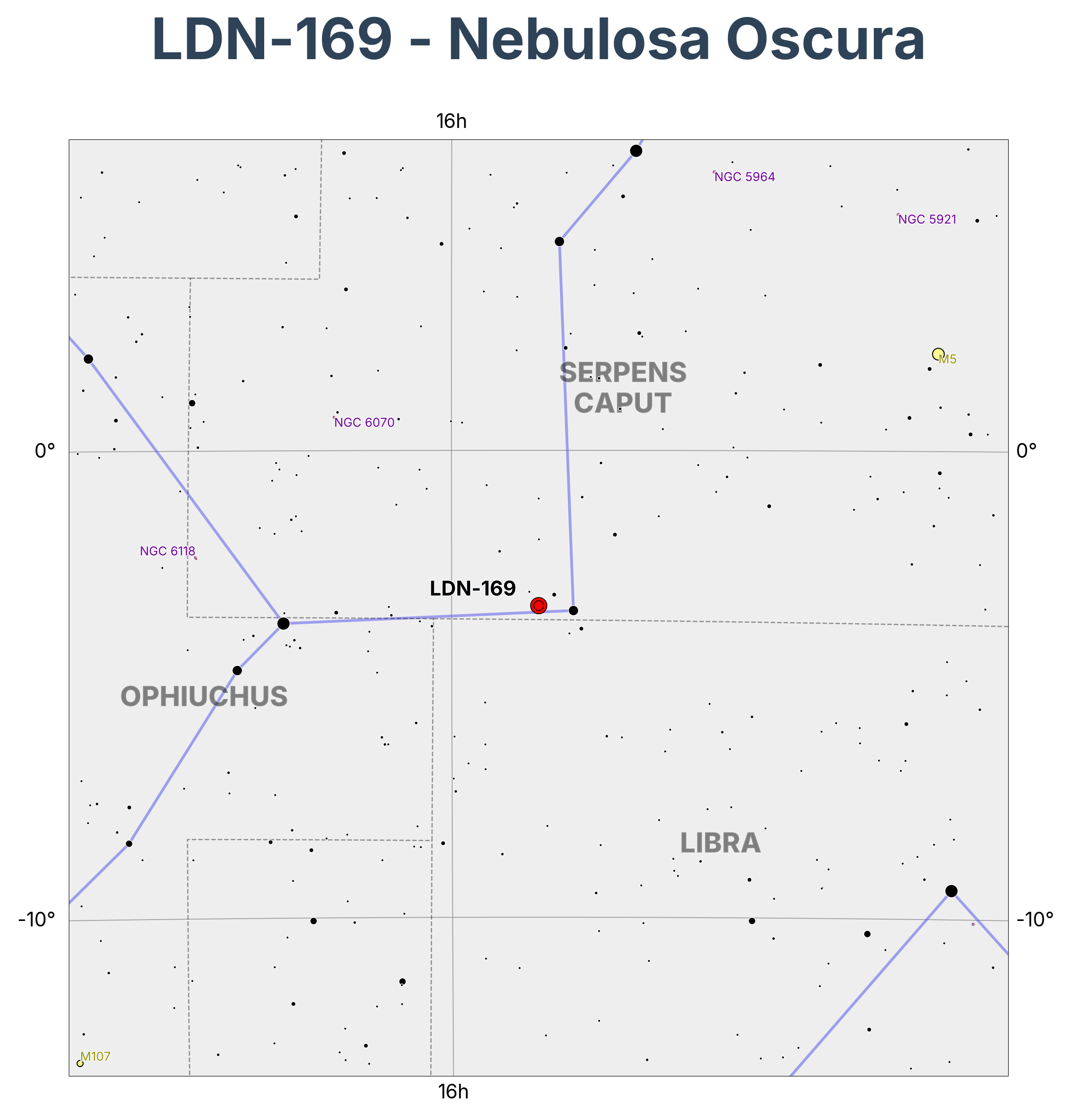 LDN-169 - Nebulosa Oscura en Serpens (Serpiente)