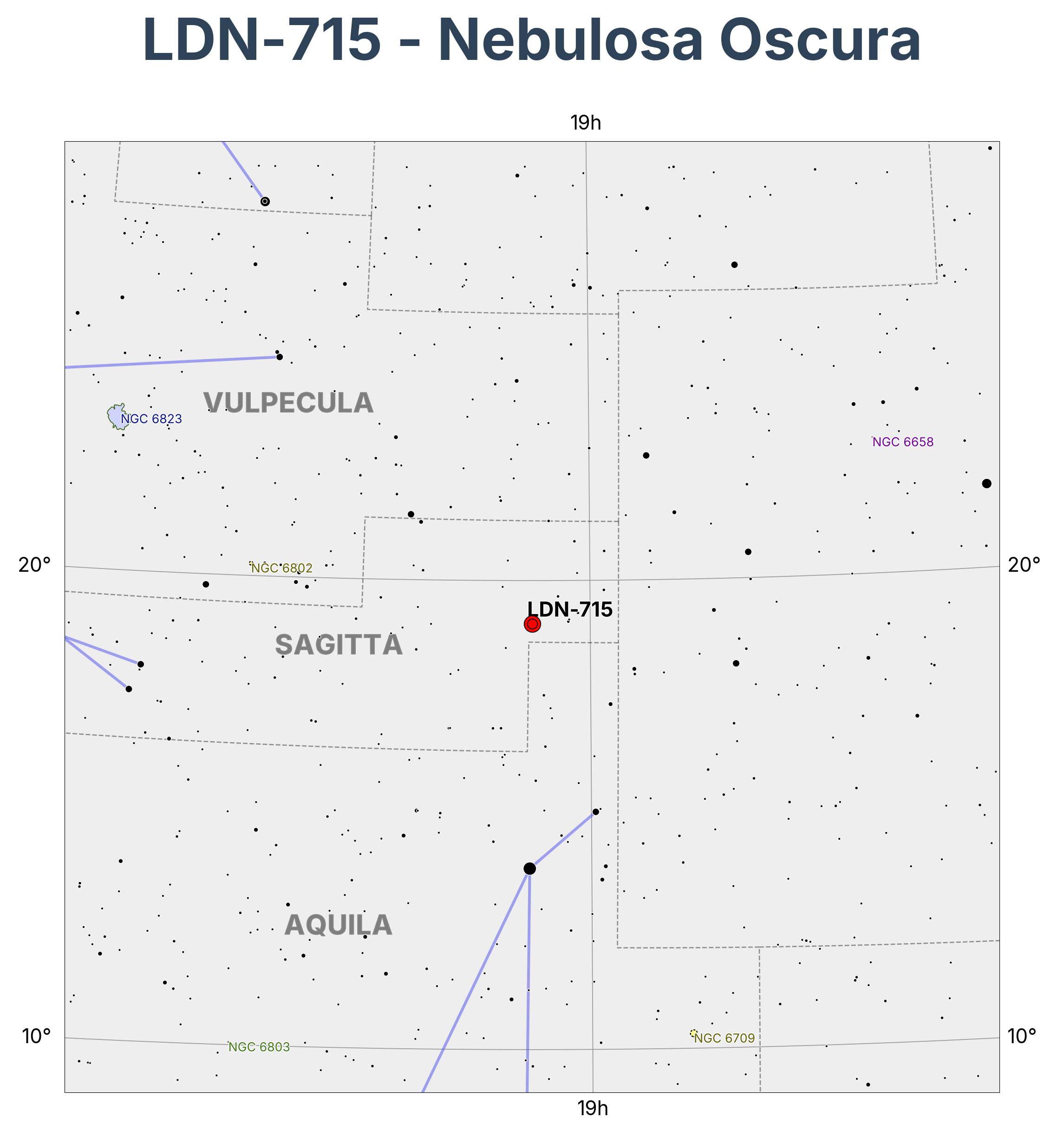 LDN-715 - Nebulosa Oscura en Sagitta (Flecha)