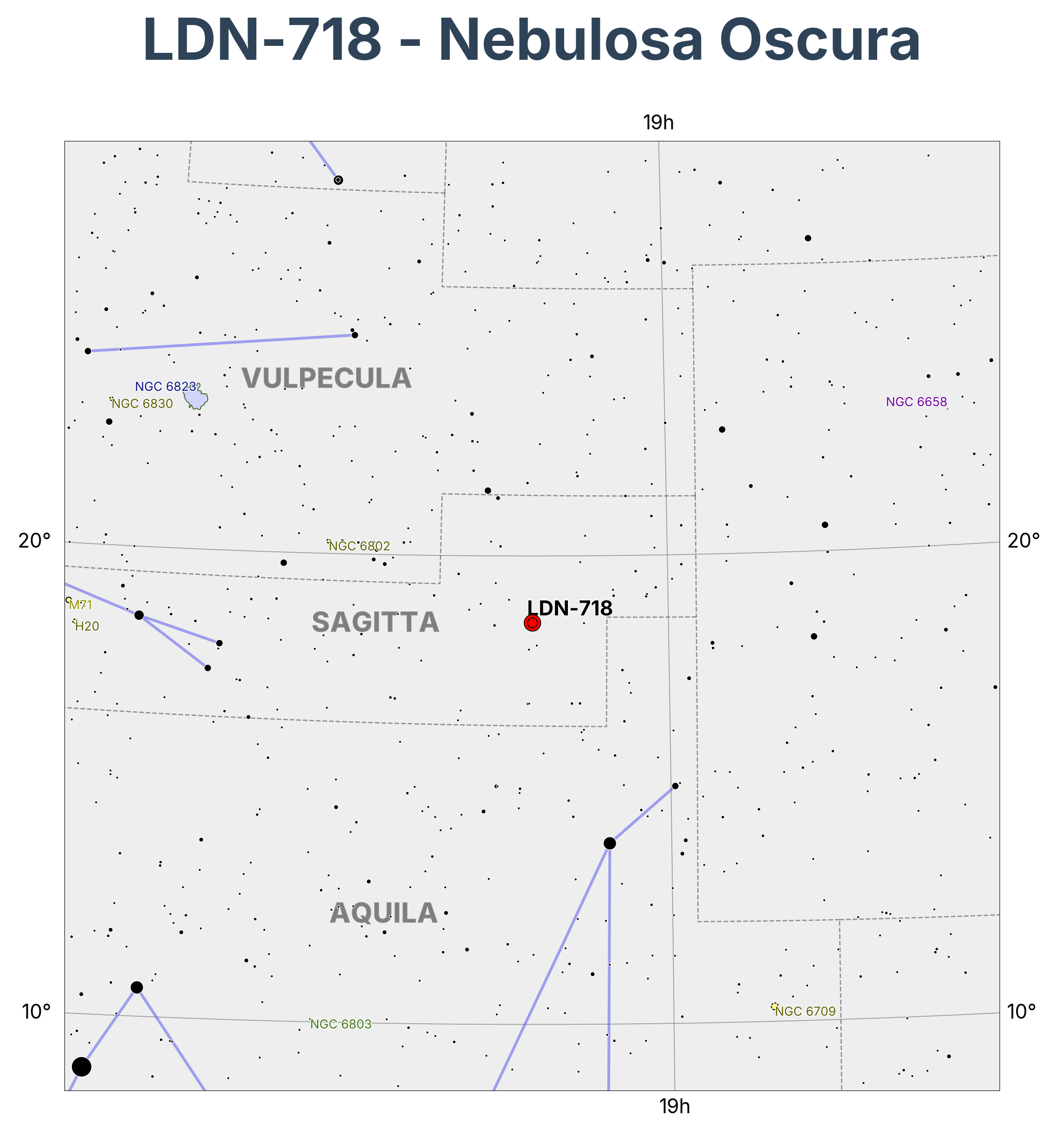 LDN-718 - Nebulosa Oscura en Sagitta (Flecha)