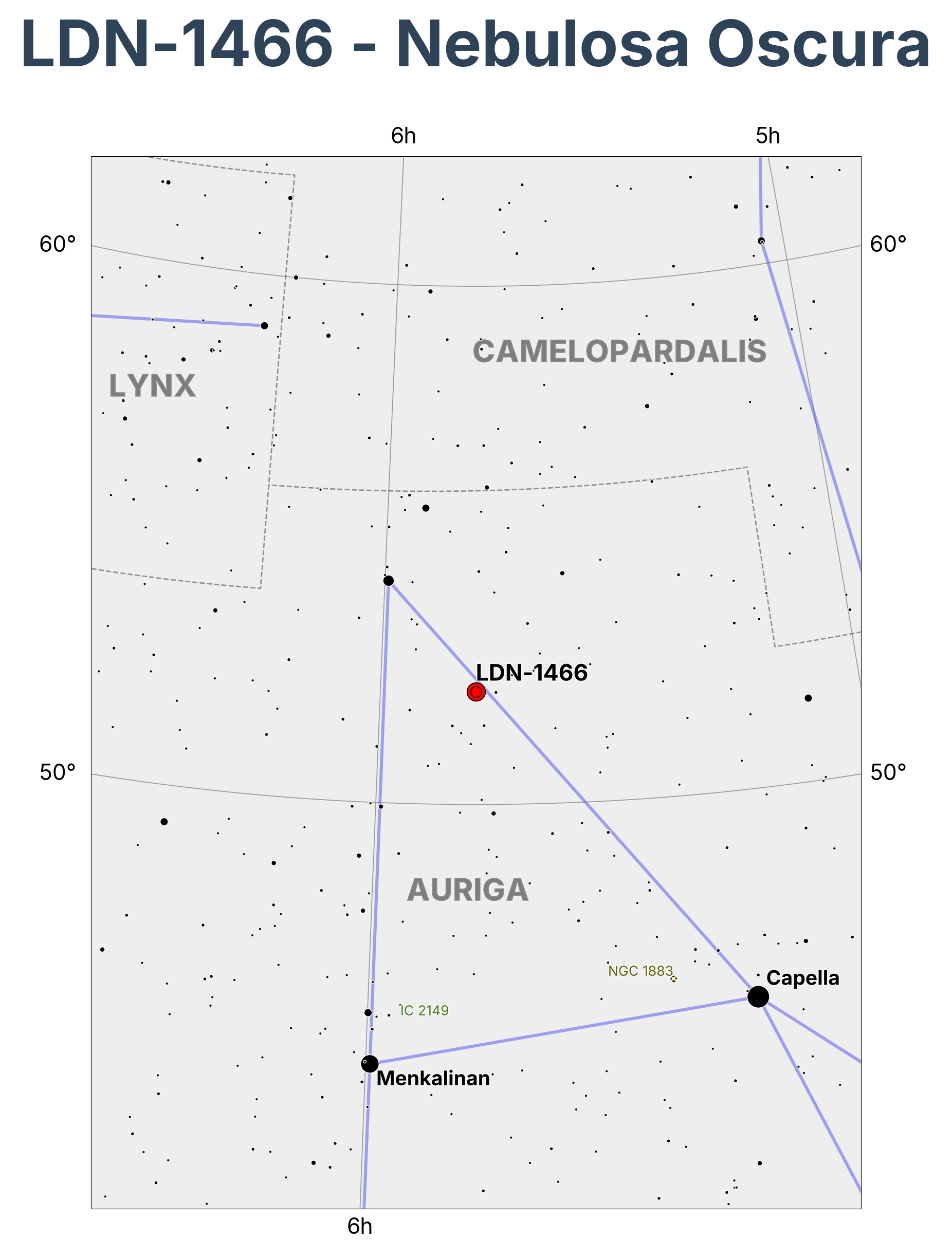 LDN-1466 - Nebulosa Oscura en Auriga (Cochero)