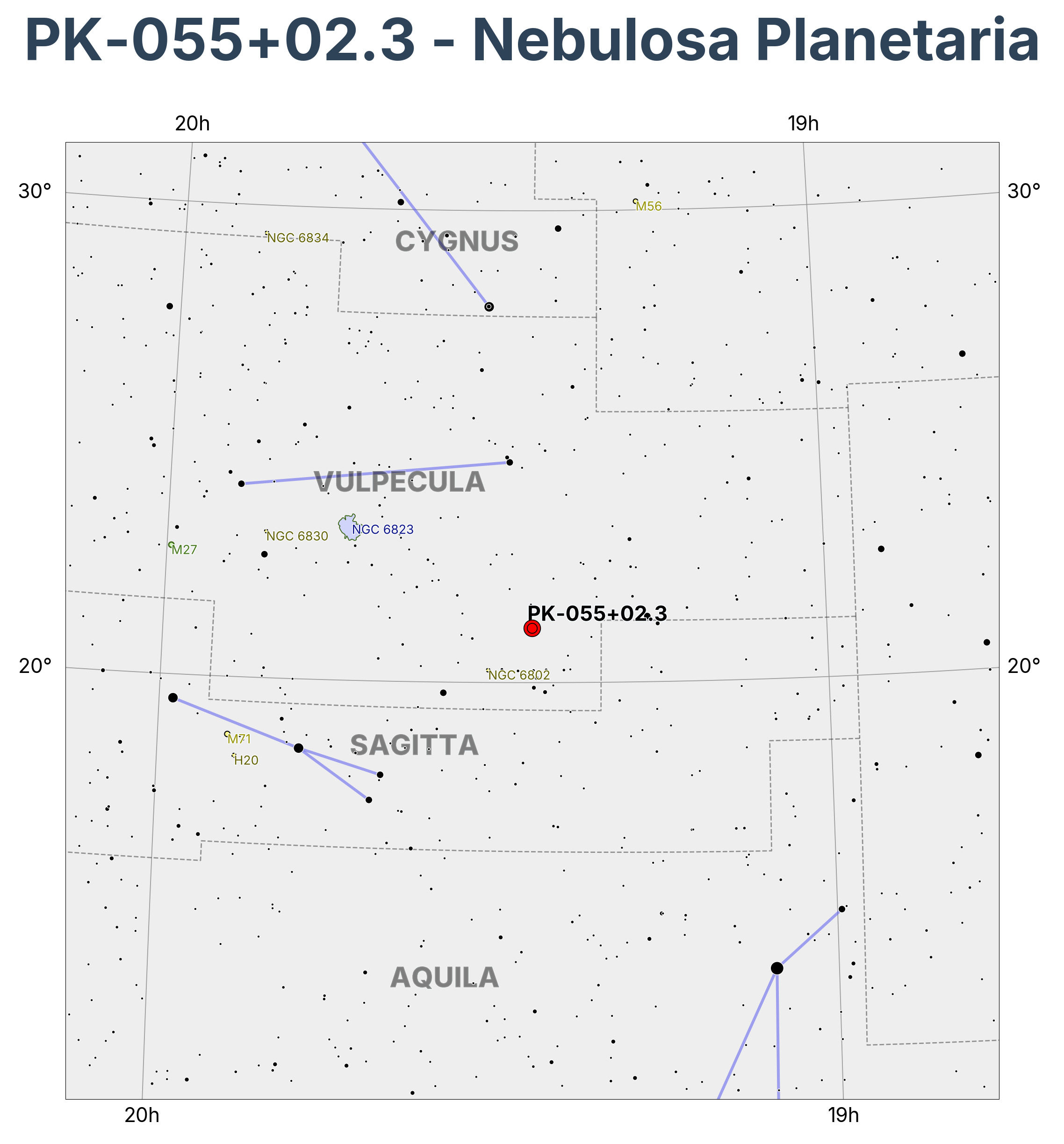 PK-055+02.3 - Nebulosa Planetaria en Vulpecula (Raposa)