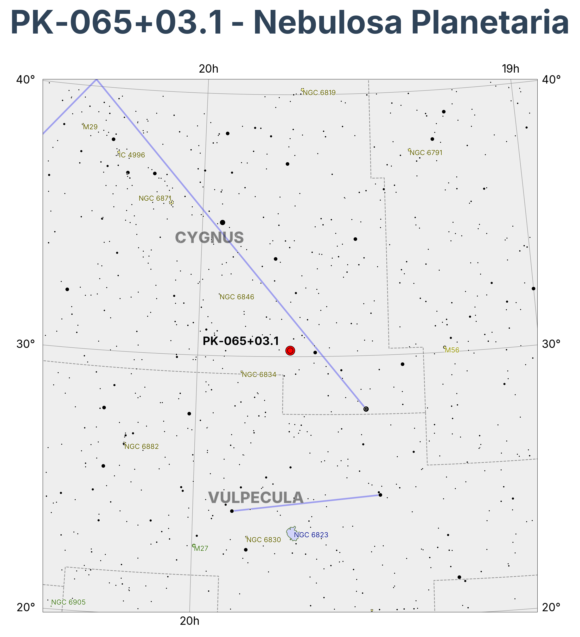 PK-065+03.1 - Nebulosa Planetaria en Cygnus (Cisne)