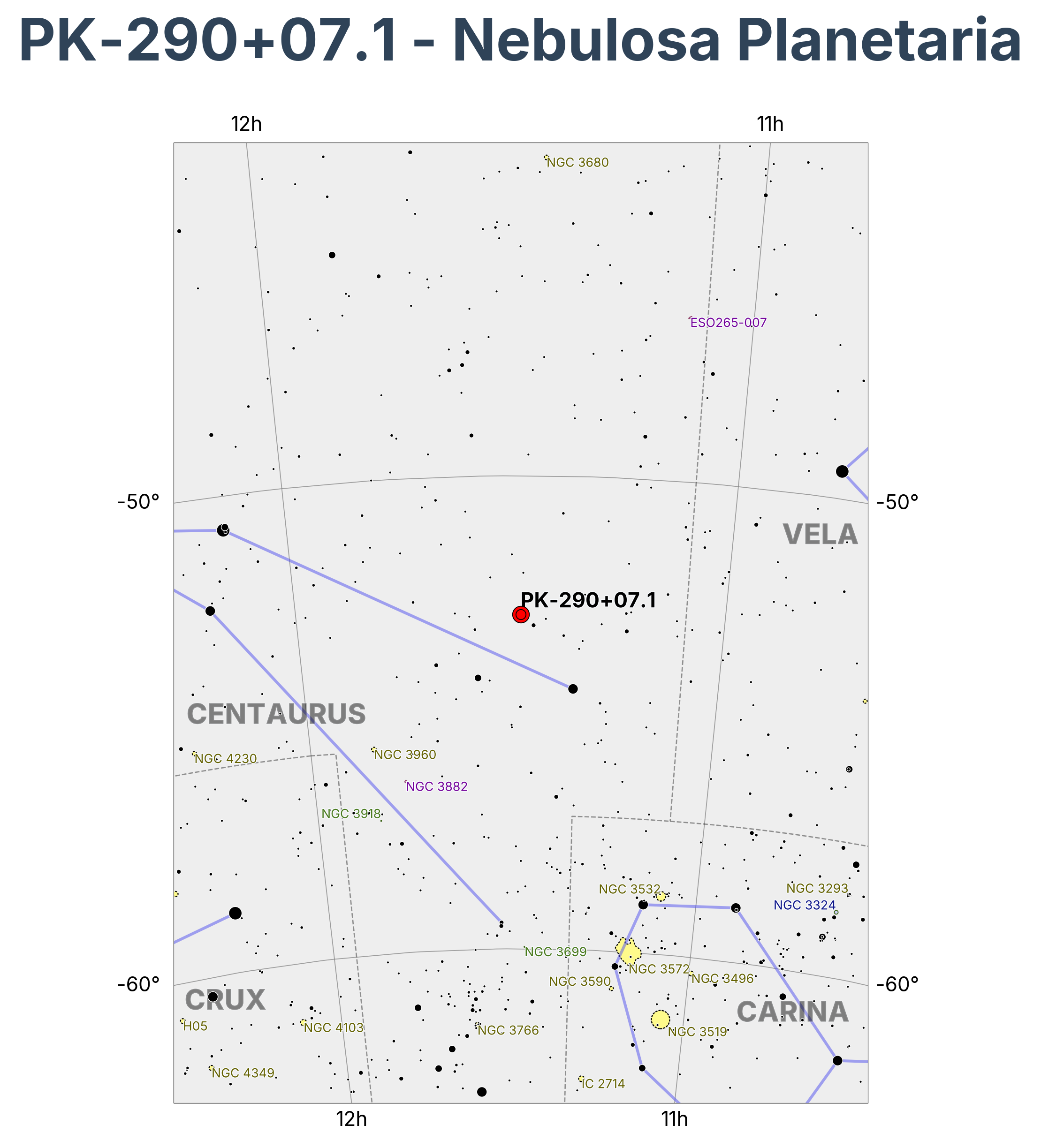 PK-290+07.1 - Nebulosa Planetaria en Centaurus (Centauro)