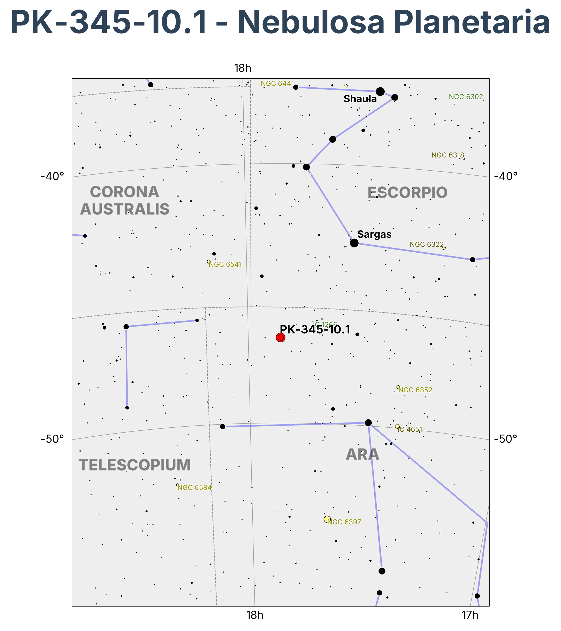 PK-345-10.1 - Nebulosa Planetaria en Ara (Altar)
