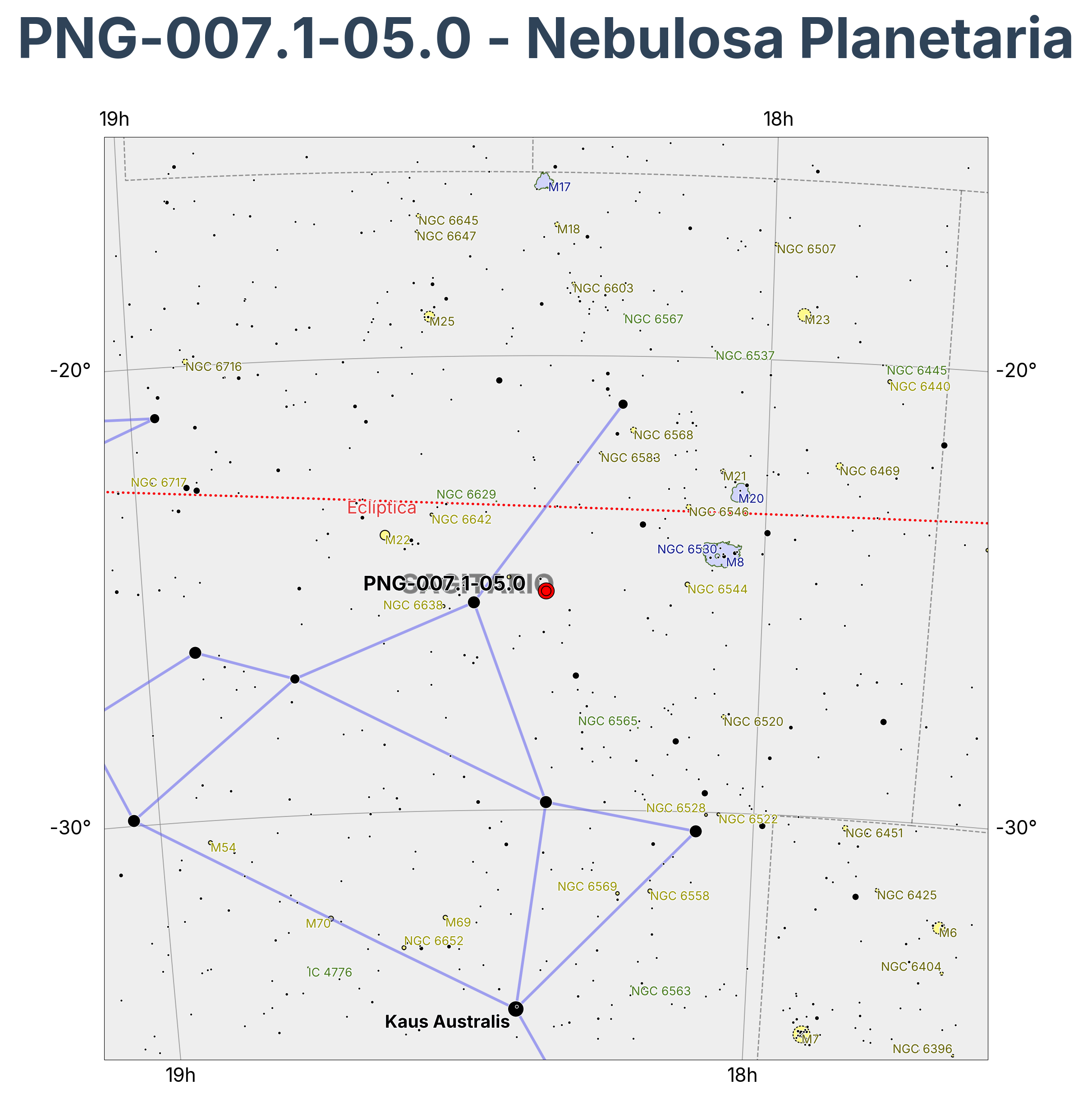 PNG-007.1-05.0 - Nebulosa Planetaria en Sagitarius (Arquero)