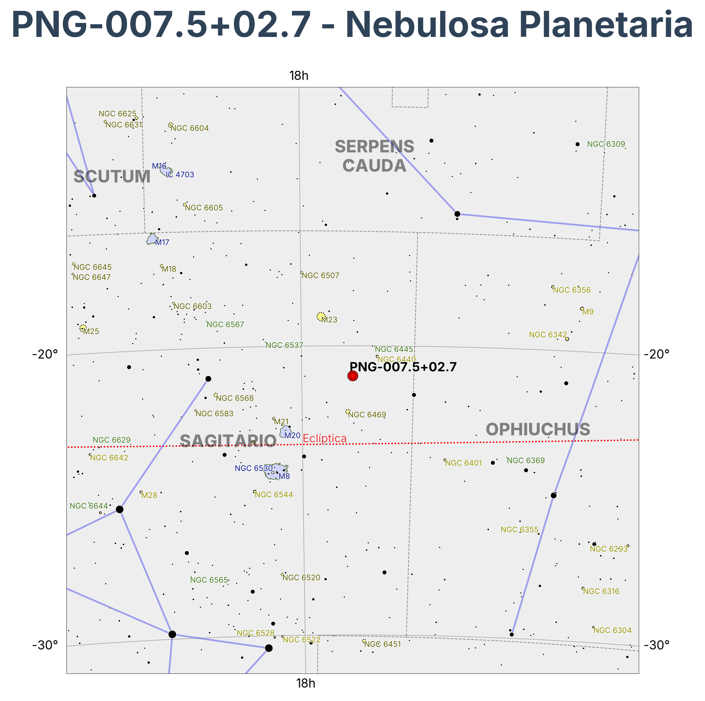 PNG-007.5+02.7 - Nebulosa Planetaria en Sagitarius (Arquero)
