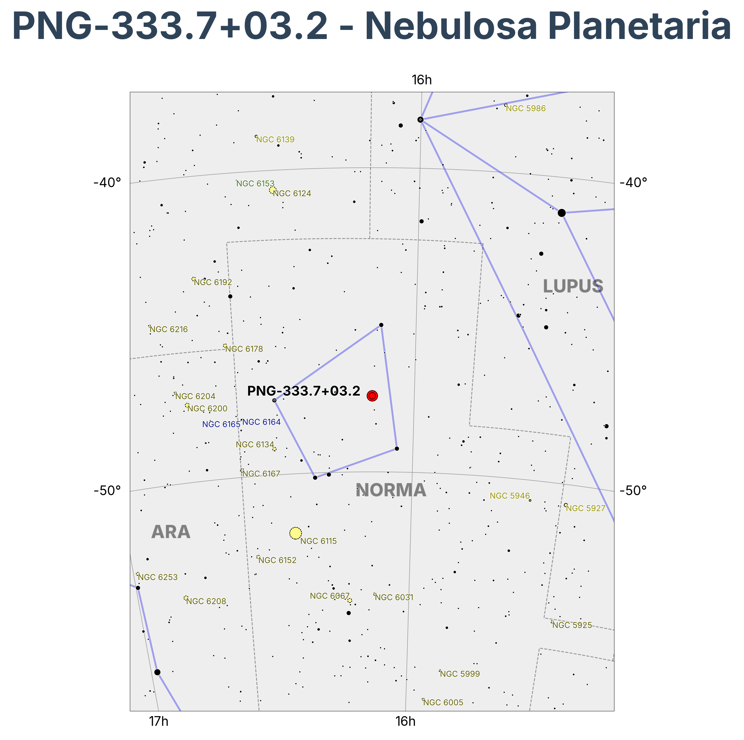PNG-333.7+03.2 - Nebulosa Planetaria en Norma (Escuadra)